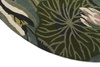 Wedgwood Waterlily Round Midnight Pond Carpet 038608