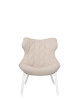 Foliage Trevira Armchair White Beige