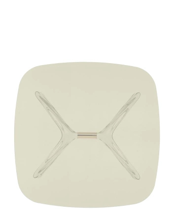 Blast Square Table Yellow/Brown