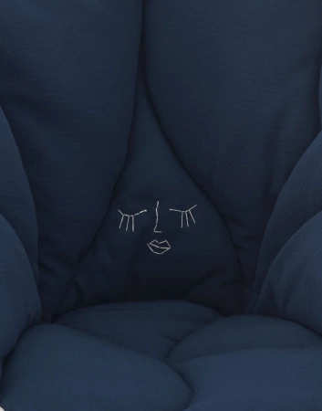 Alice's Flowers Pillow Blue
