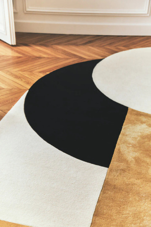 Toulemonde Bochart Bijoux Noir Carpet