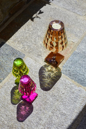 Big Battery Plug Version Lamp Transparent
