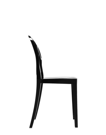 Victoria Ghost Chair Black
