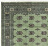 Pakistan Bokhara Green Wool Carpet 169 x 243