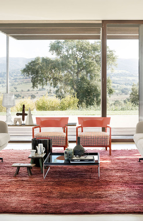 Cara Armchair White-Beige