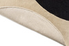 Orla Kiely Flower Spot rug ECRU/BLACK 158409