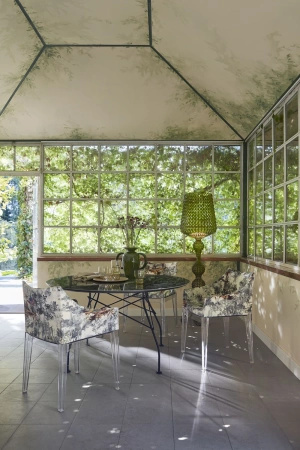 Madame Rubelli Transparent Déjeuner Chair