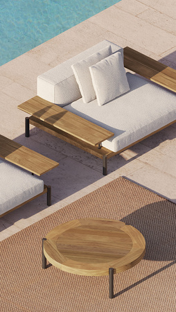 Fotel Gandiablasco Lademadera Lounge