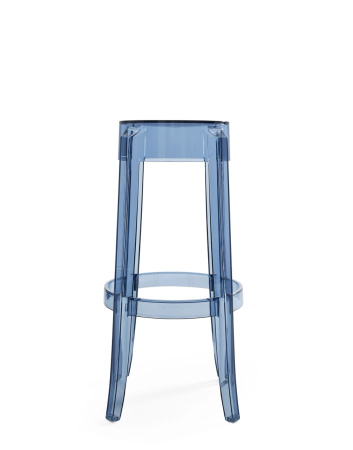 Charles Ghost 75 cm Bar Stool Blue
