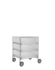 Mobil 3 Drawers With Wheels Komoda Biały