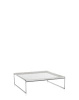  Trays 80 cm x 80 cm Table White