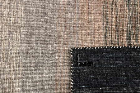 Rezas Panorama Kelim Black Grey Carpet