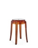 Charles Ghost 46 cm Amber Stool