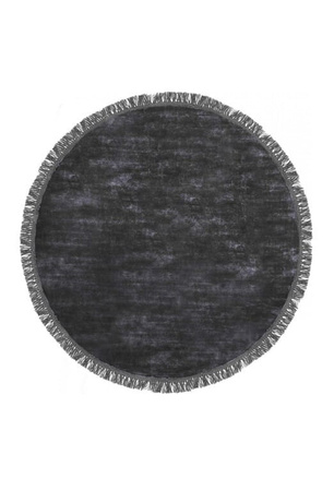 Carpet Decor Luna Midnight Handmade Collection Round rug