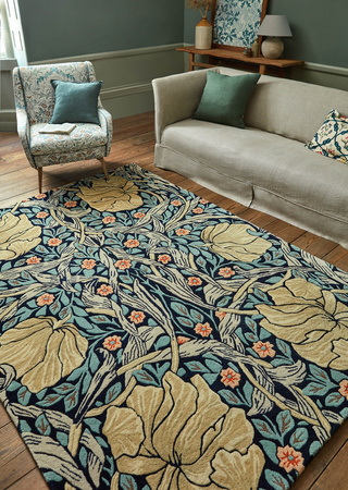 Dywan Morris&Co Pimpernel Indigo 28818