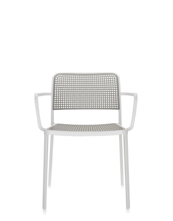 Audrey Chair White Gray
