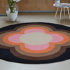 Orla Kiely Sunflower Pink Carpet 060005