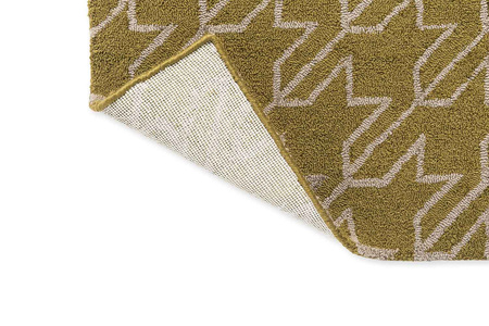 Ted Baker Houndstooth Mustard rug 455706