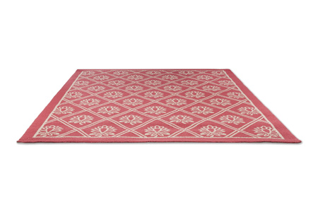 Laura Ashley Porchester Poppy Red Outdoor Carpet 480200