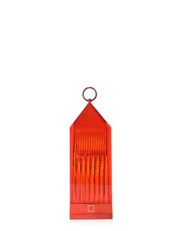 Lantern Table Lamp Red