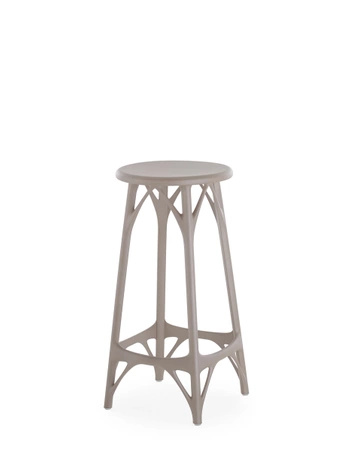 A.I. Stool Light 65 cm Stołek Szary