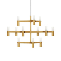 Lampa Wisząca Nemo Crown Minor Złoty