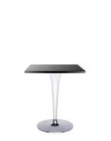 Top Top Square Outdoor Stolik Czarny