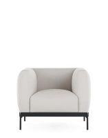 Asia Armchair (Cotone Plain) White