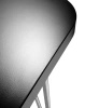 Max 190x90 cm Anthracite Chrome Table