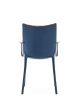 H.H.H. Upholstered Fabric Chair Blue Multi
