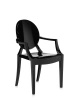 Louis Ghost Chair Black