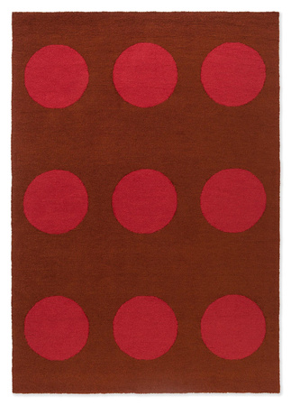 Dywan Brink&Campman Festival Dots Red 495800