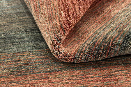 Rezas Panorama Dark Brown rug 7066