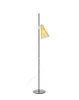 K-Lux Floor Lamp Black - Yellow