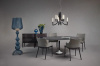 Thierry XXL Oval 192x118 cm Table White Black