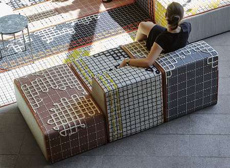 Modular Couch Gan Bandas A Grey