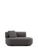 K-Waiting Dormeuse Bouclé Lounger Gray