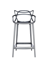 Masters Stool Metal 65 cm Stołek Barowy Tytan