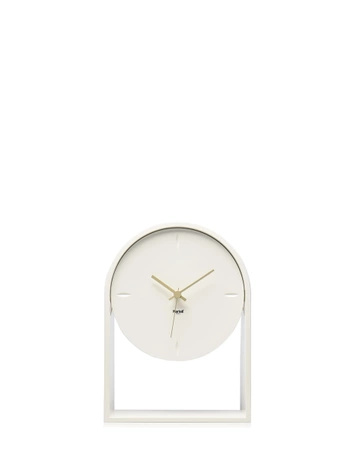 Air Du Temps Table Clock White