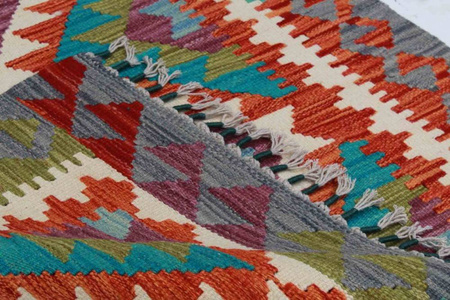Kelim Maymanah Wool Carpet 79x114 98376