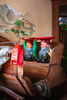 Lantern Table Lamp Black