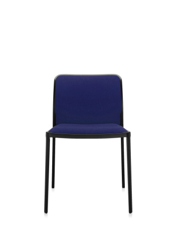 Audrey Soft Chair Black Navy Blue