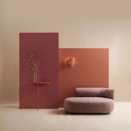 Tea Applique Terracotta Wall Lamp