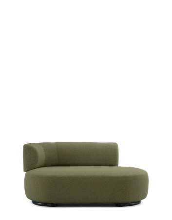 K-Waiting Dormeuse Bouclé Lounger Green