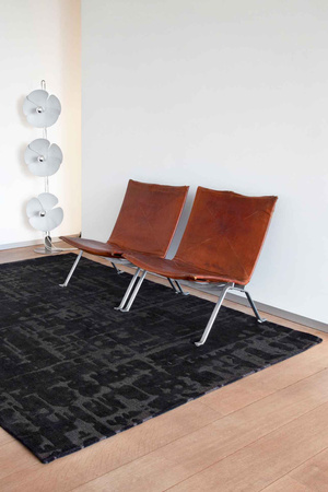 Louis de Poortere Baobab Black Water rug 9200