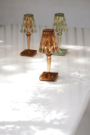Battery New Colors Lamp Green