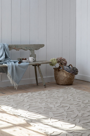 Laura Ashley Cleavers Natural rug 080901