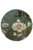 Wedgwood Waterlily Round Midnight Pond Carpet 038608