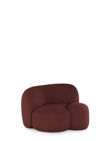 Aaland Armchair (Gorgone) Maroon