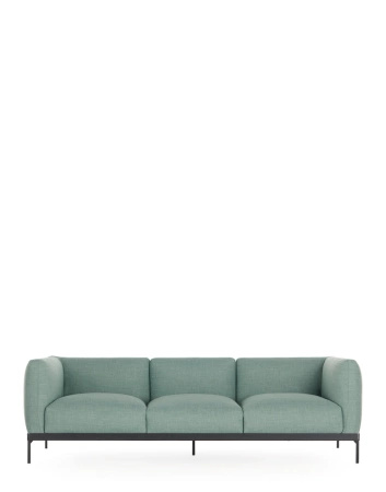 Asia Three-Seater Sofa (Panamino) Aquamarine